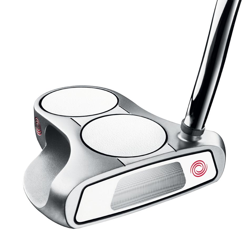 White Steel 2-Ball-Putter