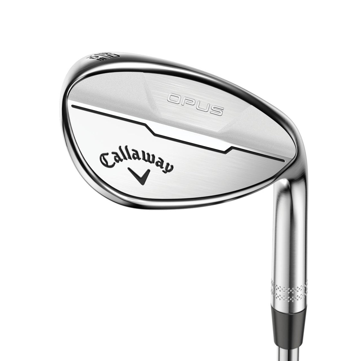 Opus Wedge aus gebürstetem Chrom
