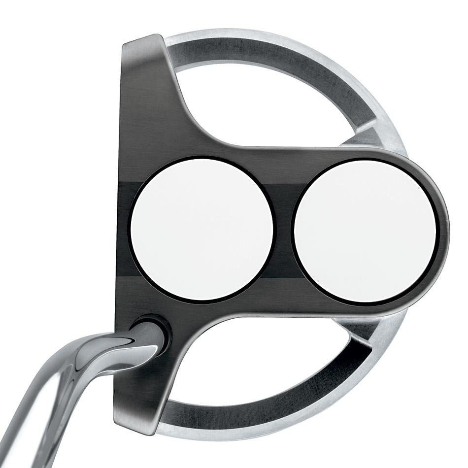 White Steel 2-Ball-SRT-Putter